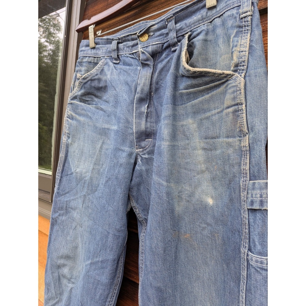 Vintage 80s Stan Ray USA Grunge Utility Painter Carpenter Workwear Pants sz 32